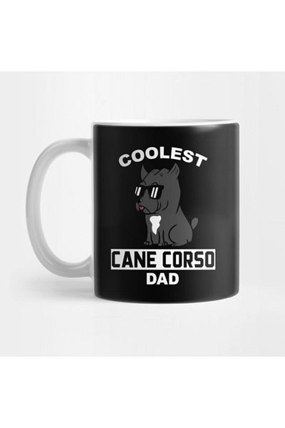 TatFast Coolest Cane Corso Dad Mug, Gift, Dowry, Presentation Holder