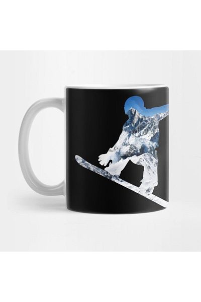 TatFast ملك على الجليد! كوب King Of Snowboard، هدية، مهر، عرض