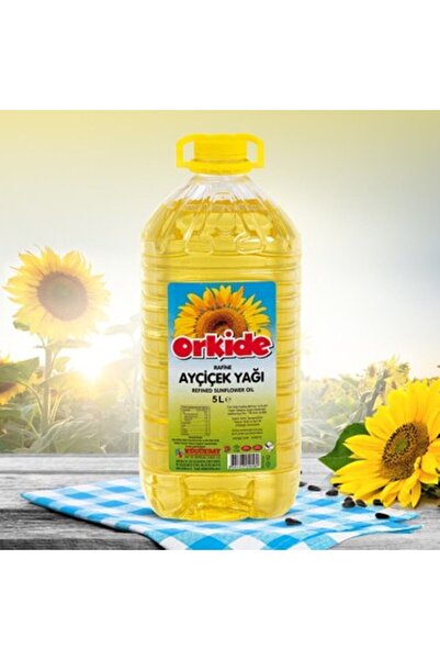 Orkide Ayçiçek Yağı 5lt Pet Şişe