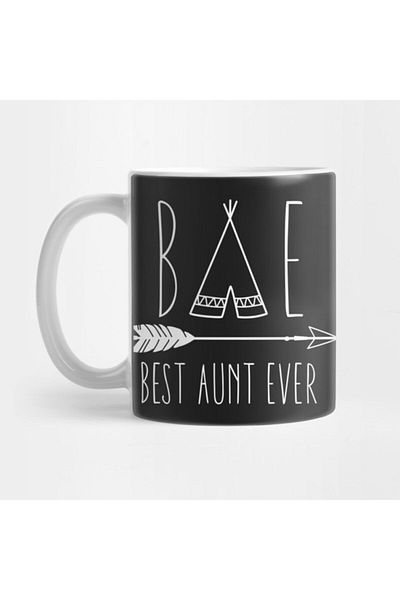 TatFast Best Aunt Ever Bae Auntie Gift Mug, Gift, Dowry, Presentation Holder