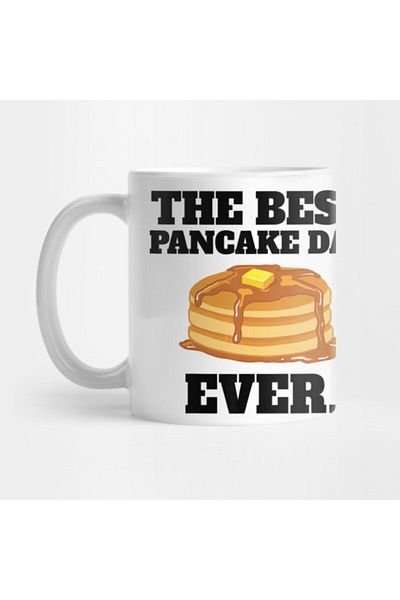 TatFast كوب عيد الأب المضحك من Best Pancake Dad Ever، هدية، مهر، هدية