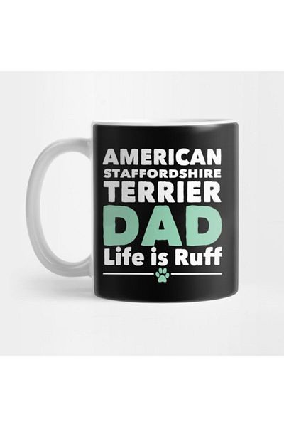 TatFast كوب American Staffordshire Terrier Dad، هدية، هدية، هدية، هدية