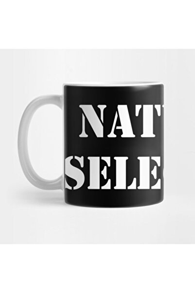 TatFast Natural Selection (WHİTE) Kupa, Hediyelik, Çeyizlik, Sunumluk