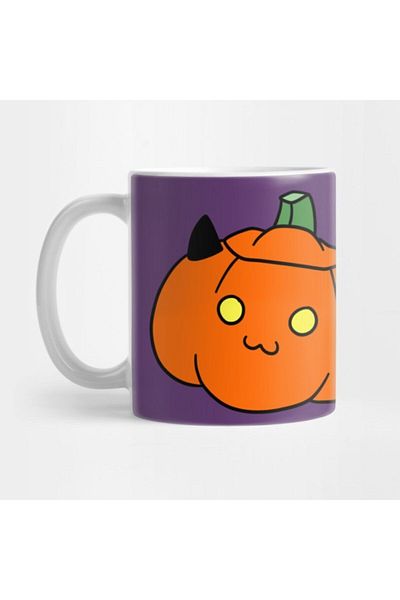 TatFast Kitty Jack O' Lantern Mug, Gift, Dowry, Presentation Holder