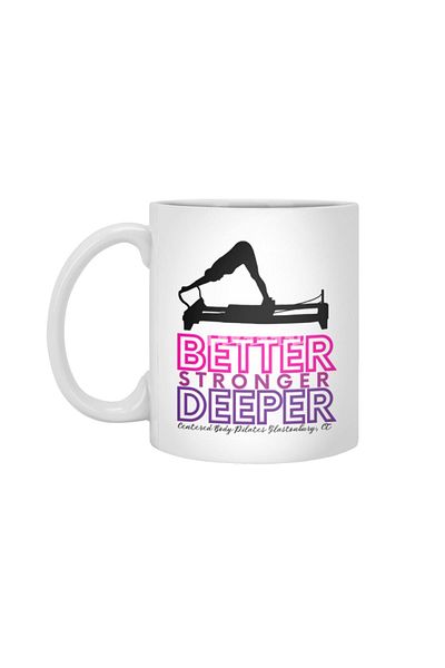 Fizello كوب أبيض من Better Stronger Deeper Reformer، هدية، مهر، حامل عرض