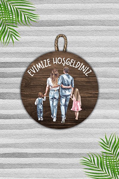 Dormot Home Ornament modern pentru ușă din lemn - Ornament pentru ușă pentru ...