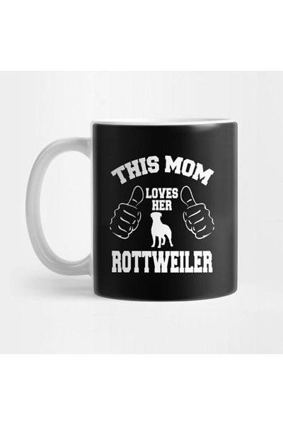 TatFast هذه الأم تحب كوب Rottweiler الخاص بها، هدية، مهر، هدية