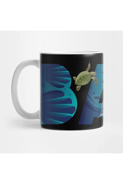 TatFast Bali Indonesia Island Underwater Coral Ocean Paradise Gift Mug
