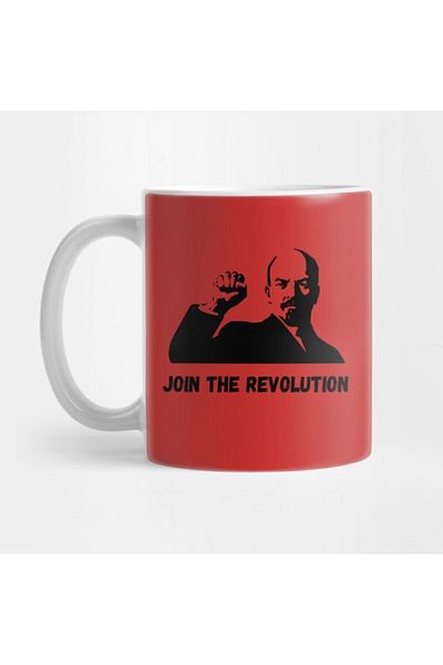 TatFast كوب Lenin Join The Revolution، هدية، مهر، عرض