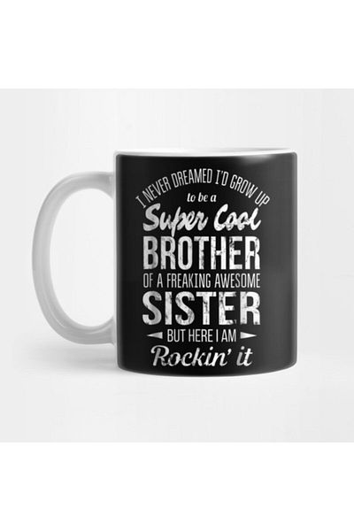 TatFast Brother S Super Cool Funny Gift from Sister - Cup Gift Dowry Presentation