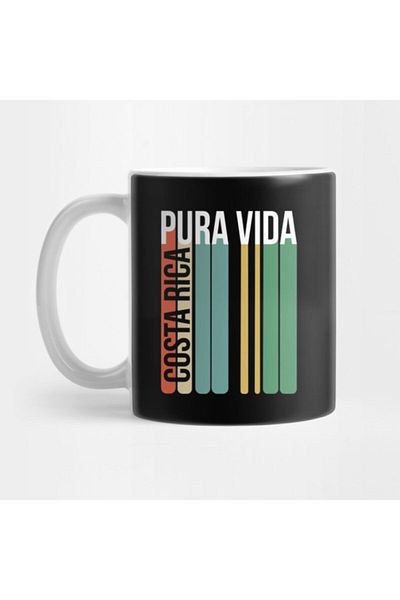 TatFast Pura Vida Costa Rica Cup, Gift, Dowry, Presentation Holder