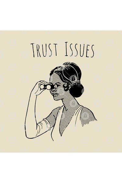 TatFast كوب من Trust Issues، هدية، مهر، حامل عرض