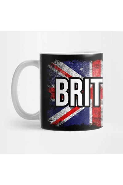 TatFast سترة نسائية بريطانية رائعة - Union Jack