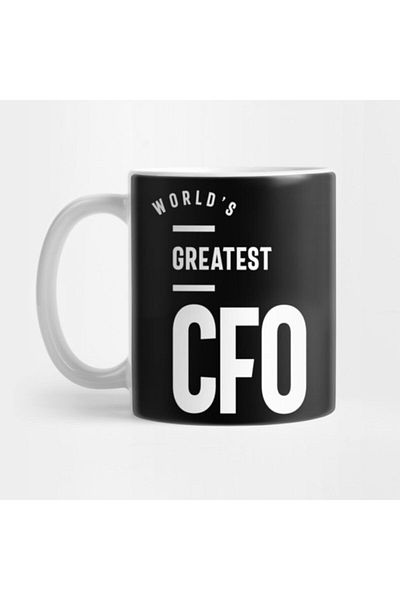 TatFast World's Greatest Cfo Gift - Mug, Gift and Presentation Holder
