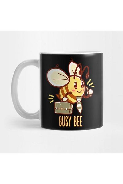 TatFast Busy Bee Busy Bumblebee Mug, Gift, Dowry, Presentation