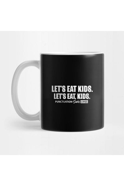 TatFast Punctuation Saves Lives Grammar English Teacher Gift Mug for Teacher's Day