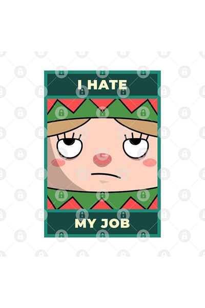 TatFast كوب I Hate My Job، هدية، مهر، عرض