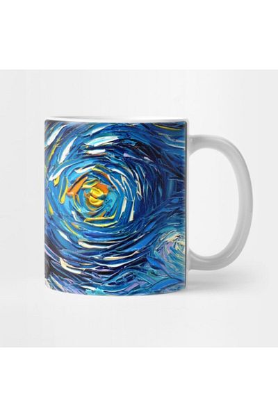 TatFast كوب Red Cocker Spaniel Starry Night، هدية، مهر، عرض