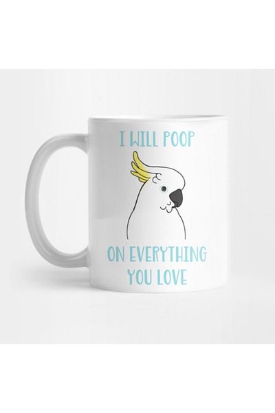 TatFast Cockatoo Poopa - Mug to Be Soft to Everything, Gift, Dowry, Presentation
