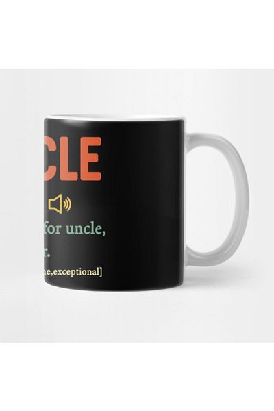 TatFast Funcle Definition Funny Uncle Design Art Gift For Uncle Mug