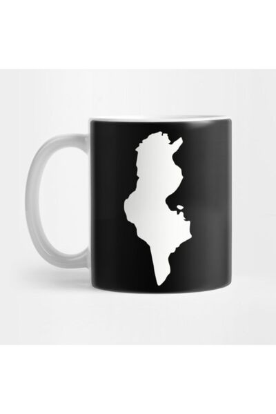 TatFast Tunisia Map Mug, Gift, Dowry, Presentation Holder