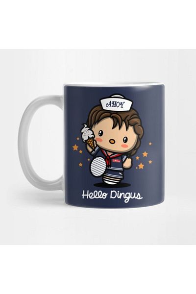 TatFast كوب Hello Dingus، هدية، مهر، حامل عرض