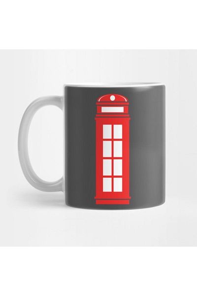 TatFast كوب London Telephone Booth، هدية، مهر، حامل عرض