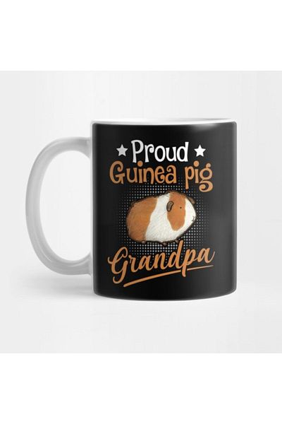 TatFast Guinea Pig Grandpa Mug Gift Tee - Dowry and Presentation Effect