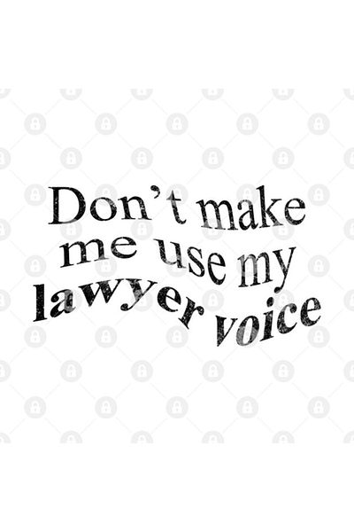 TatFast حامل العرض - كوب، هدية، مهر، تصميم Lawyer Voice