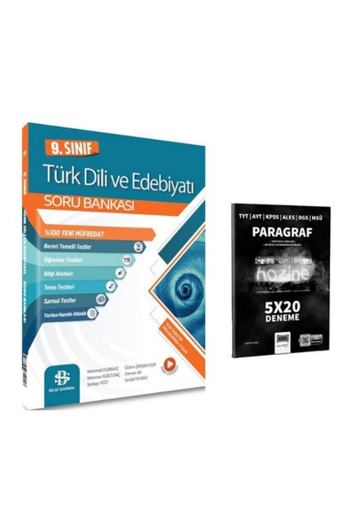 Bilgi Sarmal Yayınları bilgi sarmal 9.sınıf edebiyat soru bankası ve paraagra...