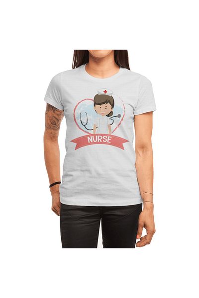 Fizello Λευκό μπλουζάκι Unisex για άνδρες και γυναίκες - Nurse Funny Quote Gift, Birthday and Christmas Counted