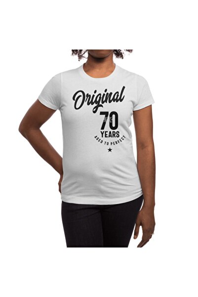 Fizello 70-річний ювілейний подарунок - 70-річна біла унісекс футболка
