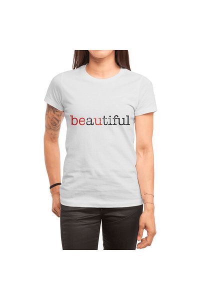 Fizello Be U! Tricou alb unisex