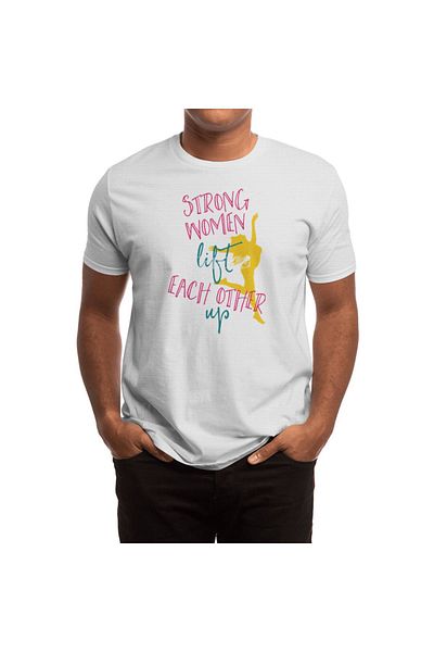 Fizello Tricou alb de fitness unisex - bărbați și femei