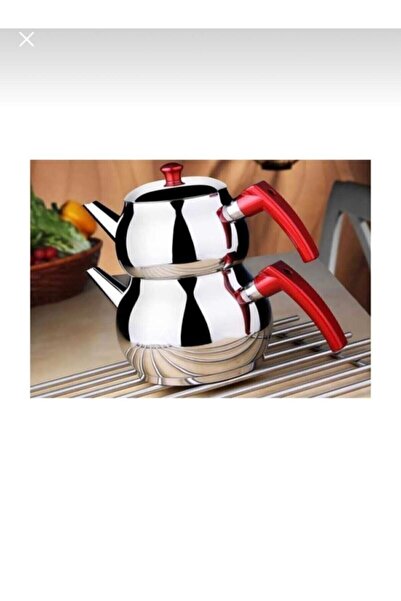 Ems إبريق شاي ستيل حجم كبير