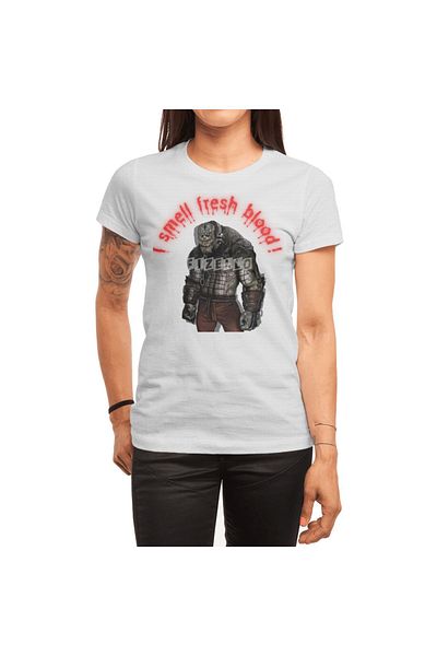 Fizello Μπλουζάκι Unisex White Killer Crocodile