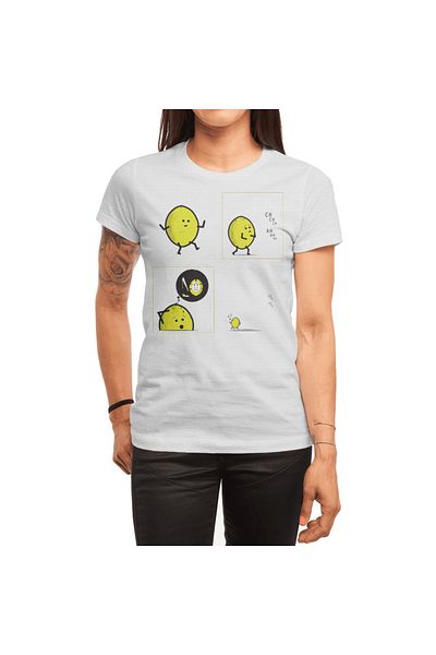 Fizello Lemon Episode Horror Ch Ch - Unisex White T-Shirt