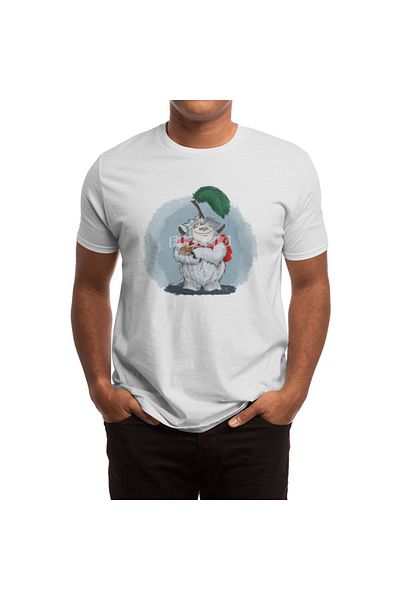 Fizello Μπλουζάκι Unisex με μοτίβο λευκό Gnome