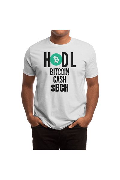 Fizello Λευκό μπλουζάκι Unisex Bitcoin Cash Hodl