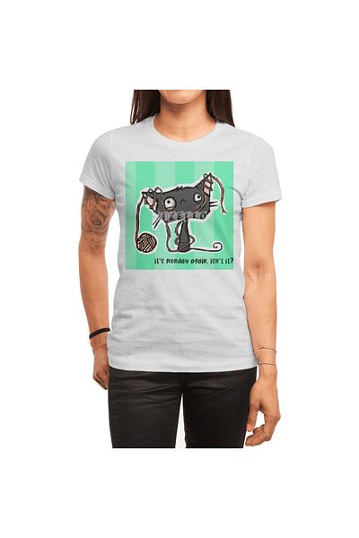 Fizello Tricou alb Spectacular To Monday, pentru bărbați și femei - unisex