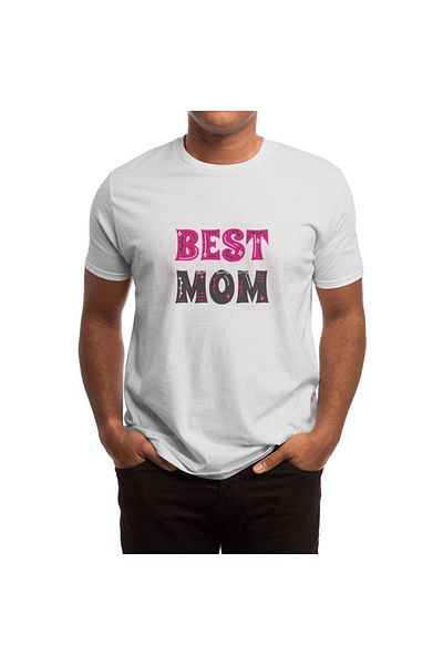 Fizello Tricou pentru bărbați și femei - Cadou alb unisex de Ziua Mamei