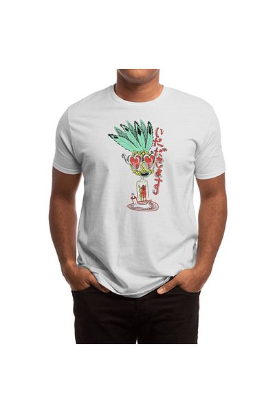 Fizello Λευκό μπλουζάκι Pineapple Summer Delight Unisex
