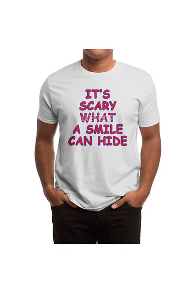 Fizello Λευκό μπλουζάκι Unisex A Smile
