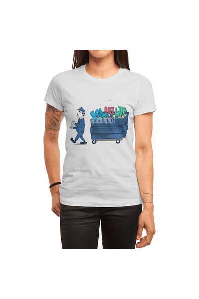 Fizello Grammar Police 2 - Unisex Λευκό T-shirt