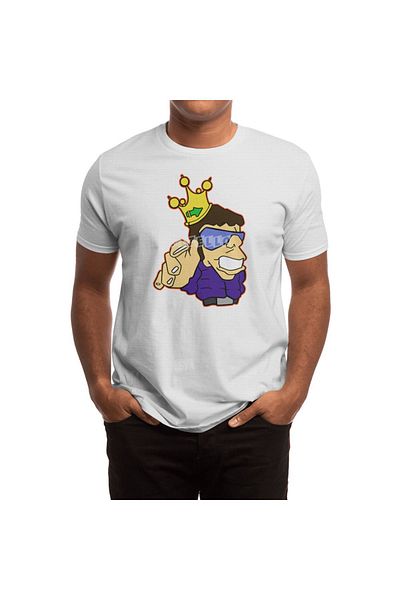 Fizello Tricou alb unisex King Kool