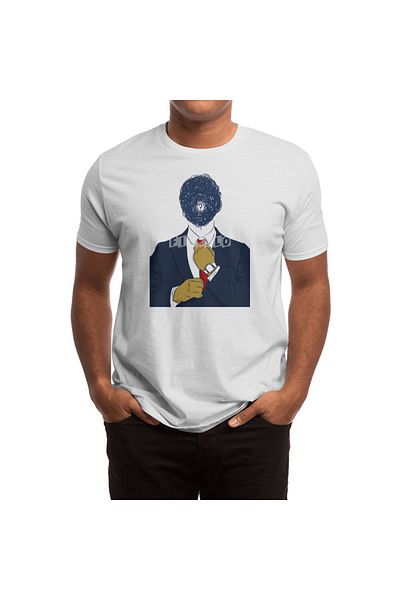 Fizello Λευκό μπλουζάκι Unisex για άνδρες και γυναίκες - The Busyman
