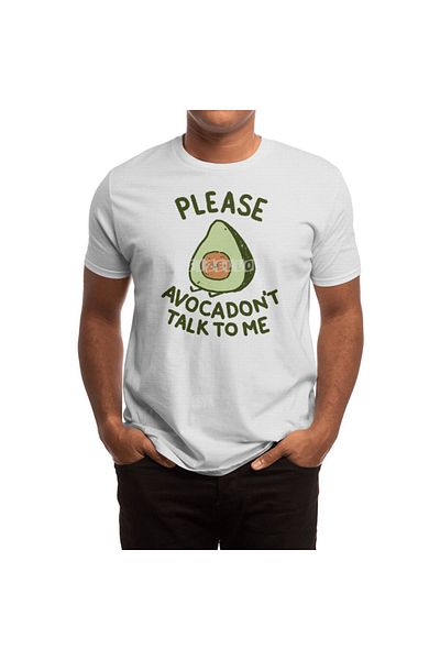 Fizello Λευκό μπλουζάκι Unisex Avocadon't