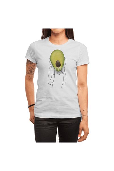 Fizello „Out Of Avocados!” Tricou alb unisex