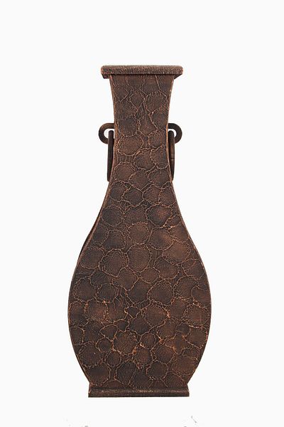 HobiMax 75 cm Premium Italian Painted Copper Antique Vase