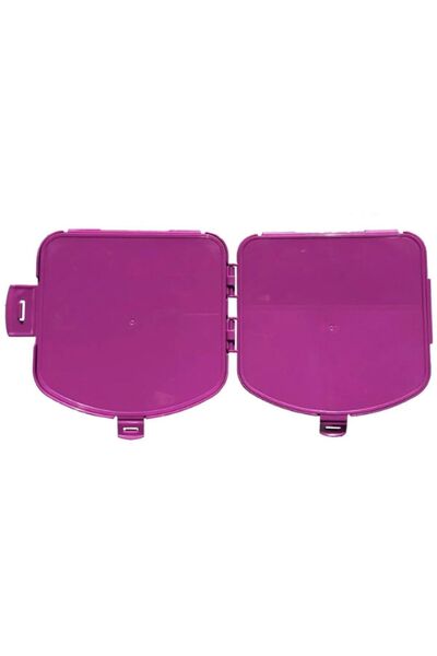 BuNeBox Patterned Lunch Box - 2 Layers, 4 Compartments Lunch Box - Food Storage Container